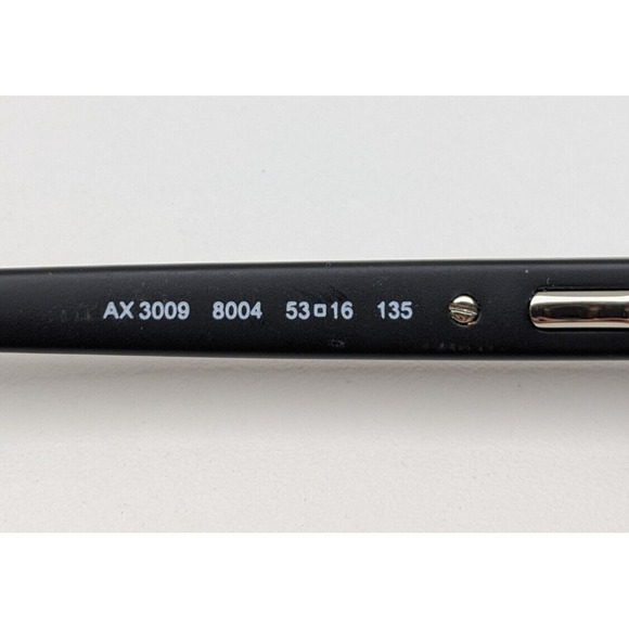 🕶️Armani Exchange AX3009 8004 Eyeglasses 53/16 135 /KAB756🕶️​ - Picture 4 of 12